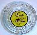 SANDS HOTEL & CASINO ORIGINAL GLASS ASHTRAY